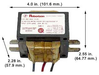Ballasts Metal Halide - Mercury Vapor Ballasts 70W M.H. Ballasts BMH0070D04251