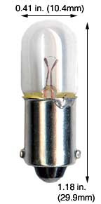 Incandescent Miniature T3.25 1302