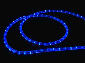 Specialty Rope Lighting 2-Wire Rope Lighting DL-2W-150-120V-LED-BLUE 