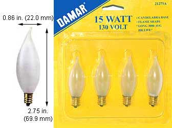 Incandescent Incandescent CFF 15CFF 22MM4-Pack