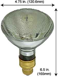 H.I.D. Self-Ballasted Mercury BR38 160WSB/BR38/FL38 