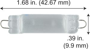 Miniature Festoon XRL-1210-20K/FROST