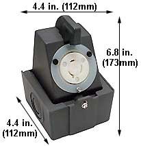 Fixtures Fixture Accessories PH-1 120V CAST POWER HOOK