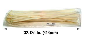 Miscellaneous Plastic Ties GT17512  32 1/8 INCH