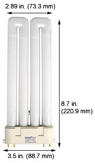 Fluorescent Compact Fluorescent Flat Twin (FTT) F36DFTT/841        