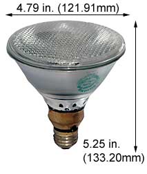 H.I.D. Metal Halide Par38 MP150PAR38
