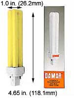Fluorescent Compact Fluorescent Colored F13DTT/YELLOW
