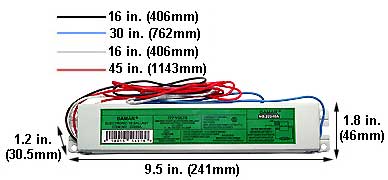 Ballasts Fluorescent Electronic Ballasts T8 132T8277I