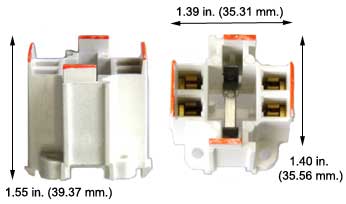 Fluorescent Fluorescent Sockets Compact Fluorescent Sockets LHO250