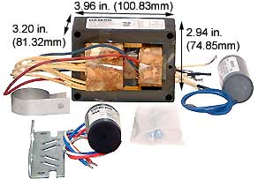 Ballasts High Pressure Sodium (HPS) Ballasts 100W H.P.S. 100WHPS