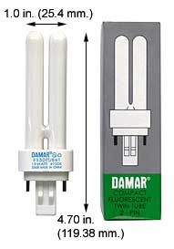 Fluorescent Compact Fluorescent Double Twin Shape(2pin) F13DTT/827