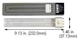 Fluorescent Germicidal Twin Shape GPL18  (PLL18W/2G11)
