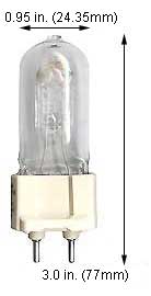 H.I.D. Metal Halide T6-G12 Base ARC/150T