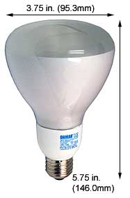 Fluorescent Compact Fluorescent Reflector Shape Medium Screw EL15W/R30/41K