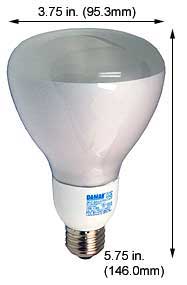 Fluorescent Compact Fluorescent Reflector Shape Medium Screw EL15W/R30/5K