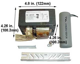 Ballasts Metal Halide - Mercury Vapor Ballasts 400W M.H. - M.V. Ballasts 400MH/MV