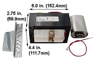 Ballasts Metal Halide - Mercury Vapor Ballasts 1000W M.H. - M.V. Ballasts 1000WMH/MV 5-TAP KIT