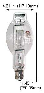 H.I.D. Metal Halide BT37 - ED37 MS750W/BU/BT37/PS/4K