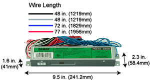 Ballasts Fluorescent Electronic Ballasts T8 EL175-120/277HF         