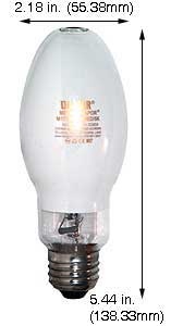H.I.D. Metal Halide ED17 (E26 Medium Base) M150W/C/U/MED/PS/4K 