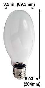 H.I.D. Metal Halide BT28 - ED28 M250W/C/U/3K 