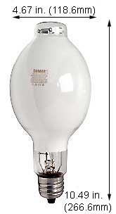 H.I.D. Metal Halide BT37 - ED37 MP400W/C/BU/UVP/5K