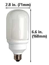 Fluorescent Compact Fluorescent Cylindrical ET15W/T20/5K TRUETONE® 