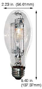H.I.D. Metal Halide EDX17 MP150W/U/UVP/MED/PS/5K 