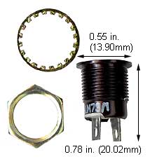 Incandescent Sockets - Adaptors MIDGET FLANGED SOCKET