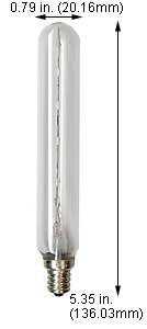 Incandescent Exit Sign Bulbs 25T6.5-130V-CS
