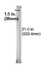 Fluorescent Compact Fluorescent Long Twin Shape(LTT) F40LTT/4P/841/21