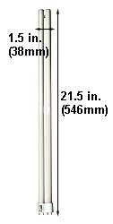Fluorescent Compact Fluorescent Long Twin Shape(LTT) F55LTT/4P/841
