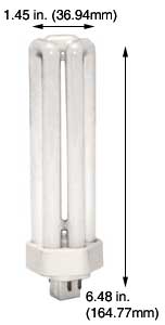 Fluorescent Compact Fluorescent Triple Twin Shape(4pin) CFM42W/GX24Q-4/827