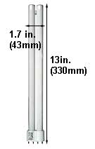 Fluorescent Compact Fluorescent Long Twin Shape(LTT) F24LTT/4P/850