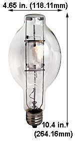 H.I.D. Metal Halide BT37 - ED37 MP350W/U/UVP/BT37/PS/4K