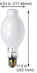 H.I.D. Metal Halide BT37 - ED37 MS400W/C/BU/BT37/PS/4K