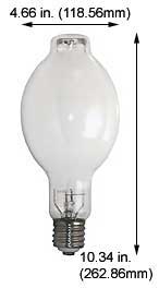 H.I.D. Metal Halide BT37 - ED37 MS350W/C/BU/BT37/PS/3K