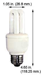 Fluorescent Compact Fluorescent Double Twin Medium Screw EL5W/DTT/41K ELECTRONIC