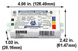 Ballasts Fluorescent Electronic Ballasts Compact Fluorescent(4 Pin) PSM226CQMVBSW