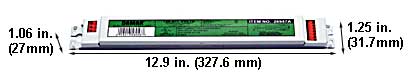 Ballasts Fluorescent Electronic Ballasts T5 EL254T5-120/277HF