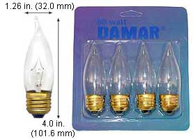 Incandescent Incandescent EFC 60EFC 32MM  4-Pack