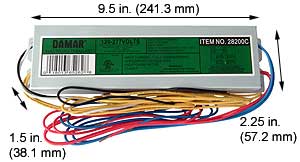 Ballasts Fluorescent Electronic Ballasts T8 EL440LTT-120/277HF