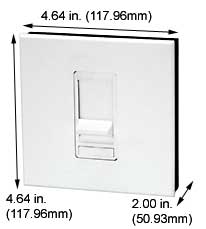 Lighting Controls Incandescent Dimmers Dimmers 82000 2000W/INCANDESCENT SLIDE DIMMER