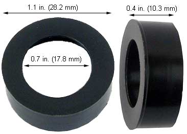 Fluorescent Fluorescent Tube Guards & Accessories End Caps T5  BLACK END CAPS