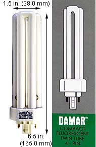 Fluorescent Compact Fluorescent Triple Twin Shape(4pin) CFM42W/GX24Q-4/850