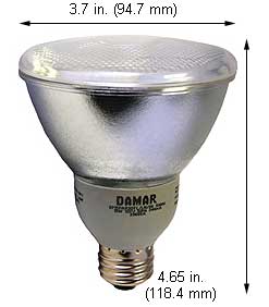 Fluorescent Compact Fluorescent PAR 30 EP15PAR30FL/LN/99/5K 