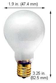 Incandescent Incandescent A15 40A15/E17/IF 