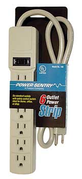 Miscellaneous Extension Cords 6 outlet strip w/cir breaker and switch