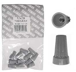 Miscellaneous Wiring Devices Wire Nuts Gray Wire Nuts 12pk