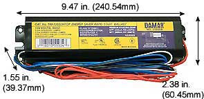 Ballasts Fluorescent Magnetic Ballasts T10 (1) F40T12/10